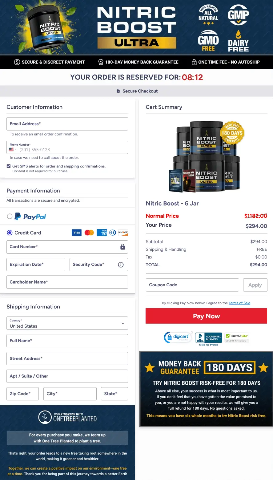 nitric boost ultra - Secure- Checkout